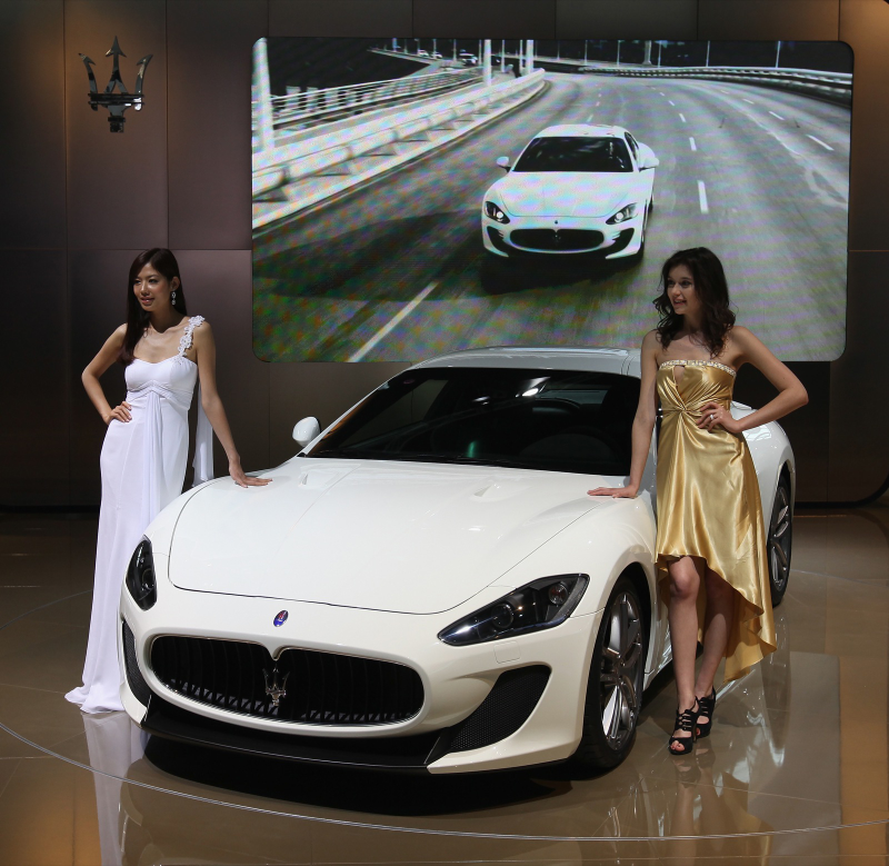 Illustration for article titled The booth professionals of the Shanghai Motor Show